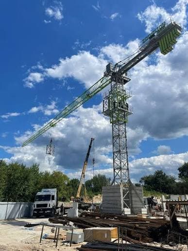 Zoomlion 6515-10т, высота 46 метров